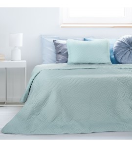 3PCS 68x90 inches Bed Quilt Set Embossing Bedspread Pillow Sham Twin size