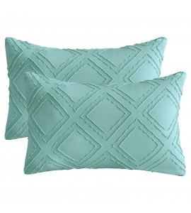 Set of 2 Bedding Cotton Linen Throw Pillow Covers for Couch Sofa Bed with Tassel Set of 2 Bedding Cotton Linen Throw Pillow Covers for Couch Sofa Bed with Tassel
