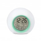 Kids Alarm Clock - Wake Up Light Digital Clock (White)