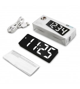 USB LED Alarm Clock Night Light Thermometer Digital Clock USB Home Gift USB LED Alarm Clock Night Light Thermometer Digital Clock USB Home Gift