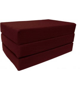 Foam Beds, Folding Mattresses, Ottoman, RV Mattress Burgundy Foam Beds, Folding Mattresses, Ottoman, RV Mattress Burgundy