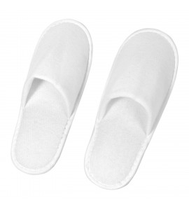 Disposable Slippers Closed Toe Spa Slippers White Non-Slip Hotel Travel Guest (3PCS PACK) Disposable Slippers Closed Toe Spa Slippers White Non-Slip Hotel Travel Guest (3PCS PACK)