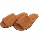 Soft Terry Slipper Open Toe House Shoes Soft Warm Slide