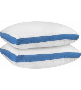 Gusseted Quilted Pillow Bed Pillows Side Back Sleepers Utopia Bedding Gusseted Quilted Pillow Bed Pillows Side Back Sleepers Utopia Bedding