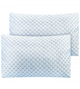 Cooling Pillow Heat Moisture Reducing Ice Silk Gel Infused Memory Foam Pillow Cooling Pillow Heat Moisture Reducing Ice Silk Gel Infused Memory Foam Pillow